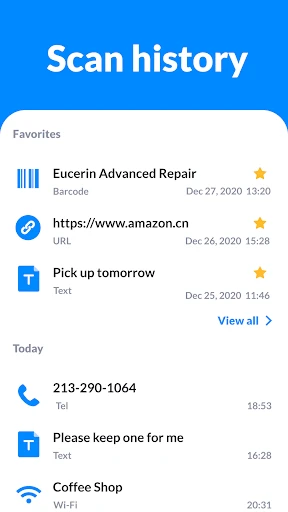 QR Code Scanner & Scanner App screenshot