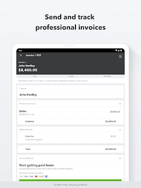 QuickBooks Online Accounting screenshot