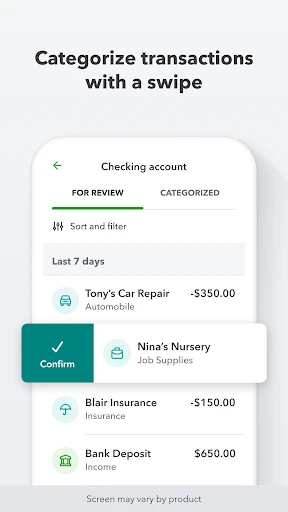 QuickBooks Online Accounting screenshot