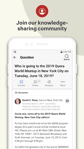 Quora: the knowledge platform screenshot