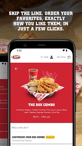 Raising Cane's Chicken Fingers screenshot