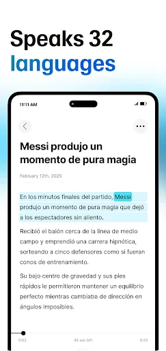 ElevenReader - Text to Speech screenshot