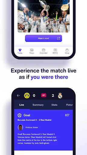 Real Madrid screenshot