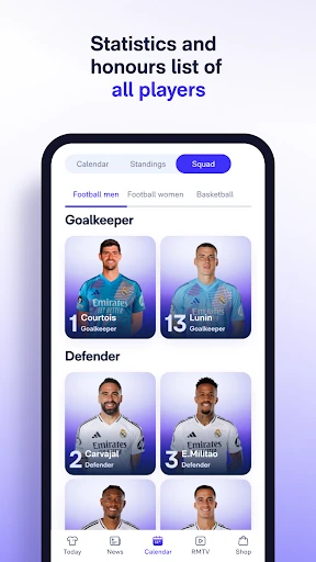 Real Madrid screenshot