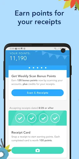 Receipt Pal Scanner & Rewards screenshot