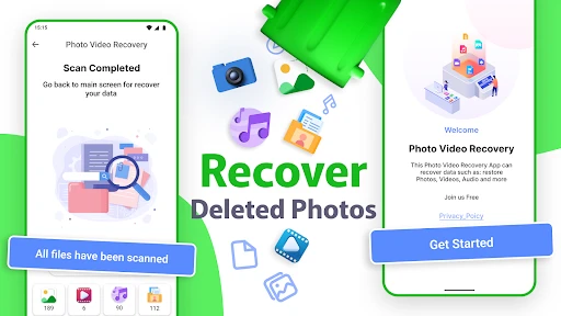 Recover Deleted Photos App screenshot