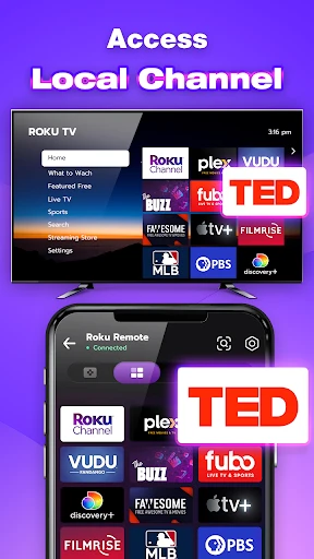Remote Control for Roku TV screenshot