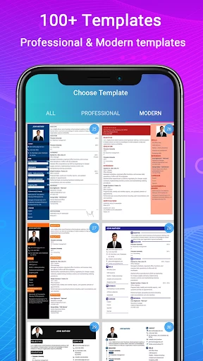 Resume - Intelligent CV maker screenshot