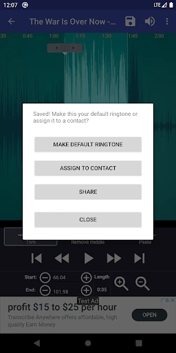 Ringtone Maker:create ringtone screenshot