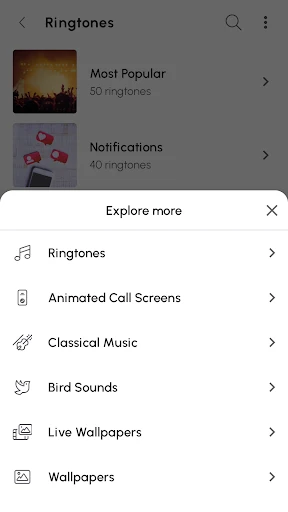Ringtones for Android™ screenshot