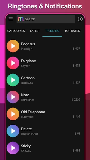 Ringtones & Wallpapers - Mob24 screenshot
