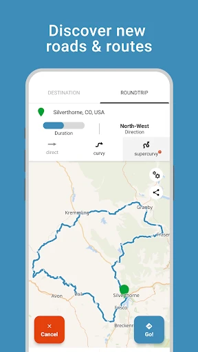 RISER - the motorcycle app screenshot