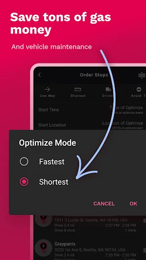 RoadWarrior Route Planner screenshot