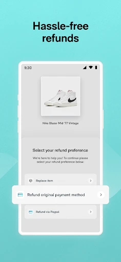 Route: Package Tracker screenshot