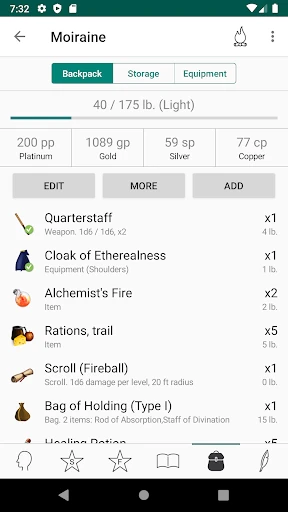 RPG Scribe Pathfinder & 3.5e screenshot