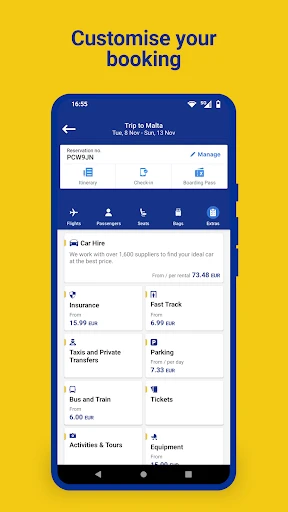 Ryanair screenshot