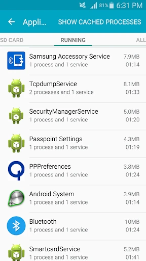 Samsung Accessory Service screenshot