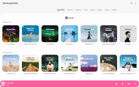 Samsung Music screenshot