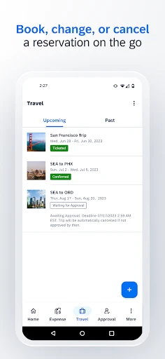 SAP Concur screenshot