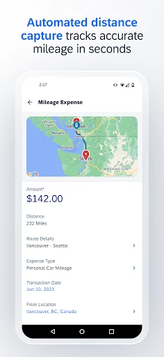 SAP Concur screenshot