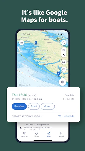 Savvy Navvy Boating Navigation screenshot