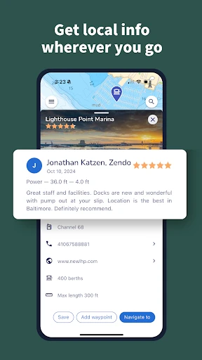 Savvy Navvy Boating Navigation screenshot