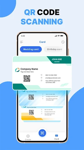 Scan, Create: QR Code, Barcode screenshot