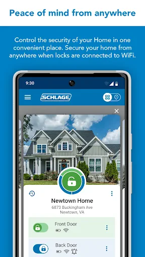 Schlage Home screenshot