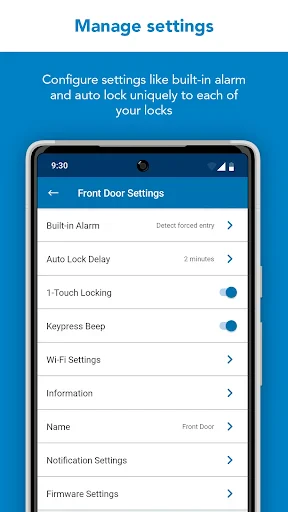 Schlage Home screenshot