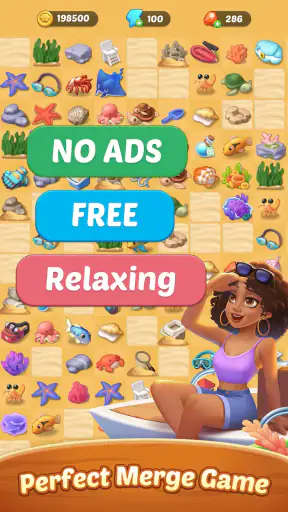 Seaside Escape®: Merge & Story screenshot