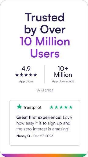 Sezzle - Buy Now, Pay Later screenshot