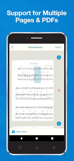 Sheet Music Scanner & Reader screenshot