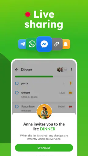 Shopping List - Listonic screenshot