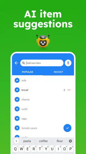 Shopping List - Listonic screenshot