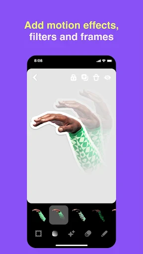 Shuffles by Pinterest screenshot