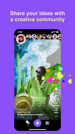 Shuffles by Pinterest screenshot