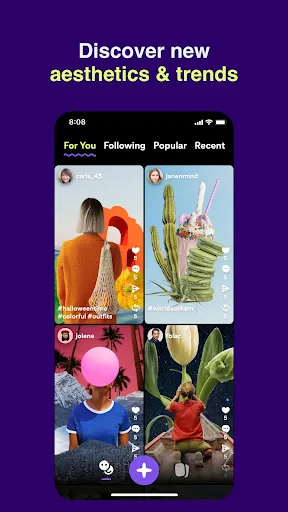 Shuffles by Pinterest screenshot