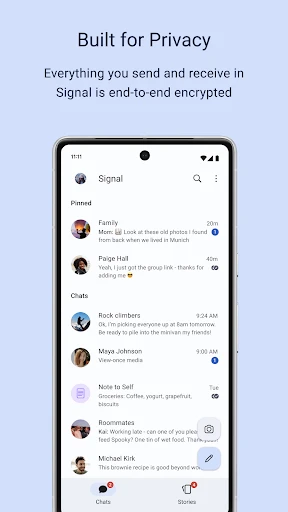 Signal Private Messenger screenshot