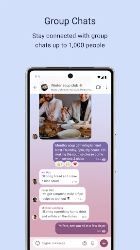 Signal Private Messenger screenshot