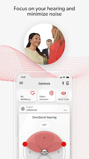 Signia App screenshot