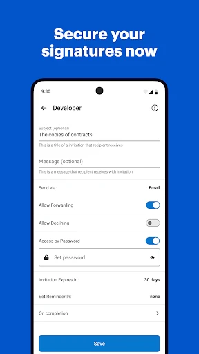 signNow: Sign & Fill PDF Docs screenshot