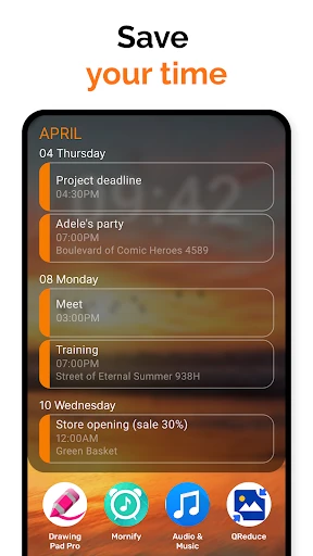 Simple Calendar screenshot