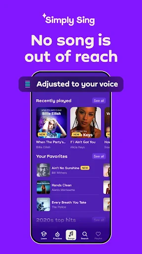 Simply Sing: My Singing App screenshot