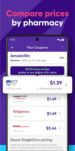 SingleCare - Rx Coupons screenshot