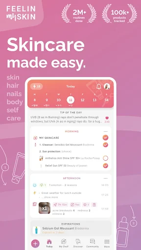 Skincare Routine: FeelinMySkin screenshot