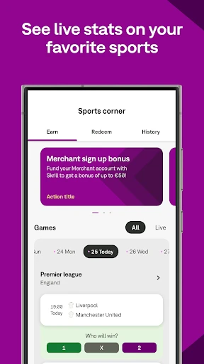 Skrill - Fast, secure payments screenshot