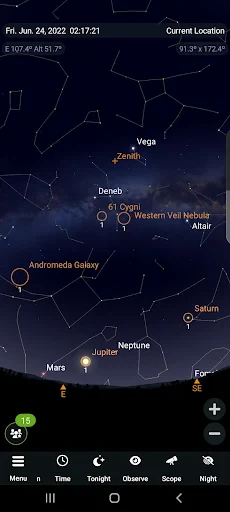 SkySafari 7 Plus screenshot