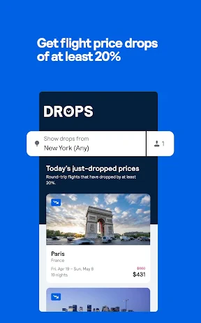 Skyscanner Flights Hotels Cars screenshot