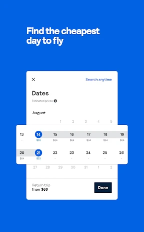 Skyscanner Flights Hotels Cars screenshot