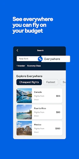 Skyscanner Flights Hotels Cars screenshot
